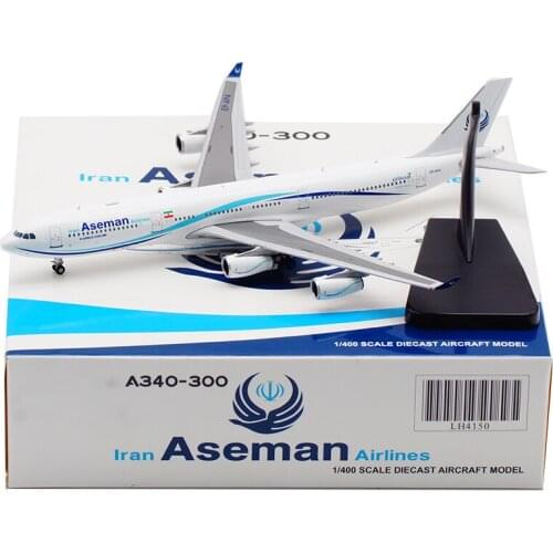 1/400 Iran Aseman Airlines A340-300 EP-APA Aircraft Alloy Plane Model Airplanes Collectible Show Model Collection Toy Display