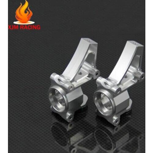 CNC Metal Front Hub Carrier Set Fit for 1/5 GTB Racing HPI ROFUN ROVAN Km Mcd Baja 5B/5T/5SC Rc Car Toys Parts