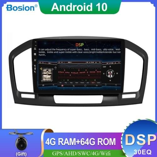 PX6 RK3399 With Digital DSP 1 Din Android 10.0 In Dash For Opel Holden Insignia 2208-2013 BT 5.0 RDS USB GPS Navigation SWC