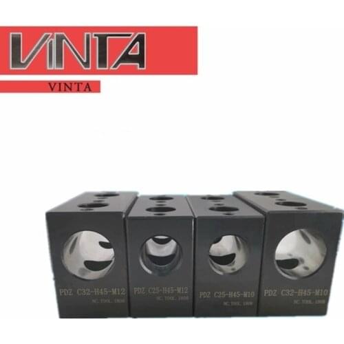 Sieg Mini Lathes Accessories Lathe Tool Holder Turning Rotatable Lathe PDZ-C25-H50-M10-50 Clamp row punching PDZ-C25-H45-M10-50