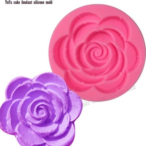 Cake Decoration Silicone Molds Flowers Roses Chocolate Sugar Craft Mold Fondant decorating tools baking cooking mould F0837