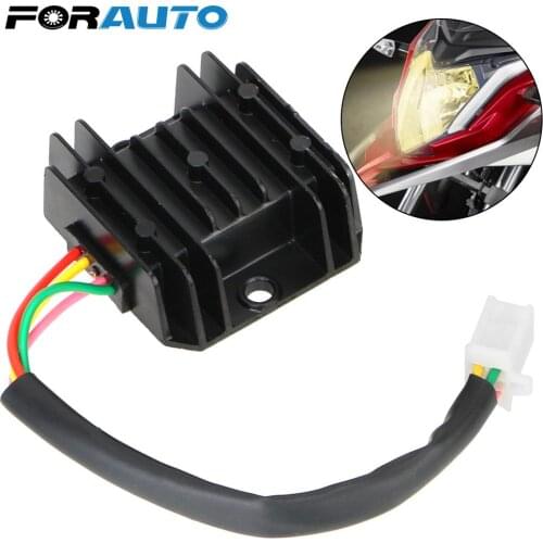 4 Wires 4 Pins 12V Current Rectifier For 150-250CC ATV Scooter Universal Voltage Regulator Motorcycle Voltage Stabilizer
