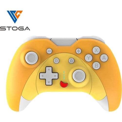 Stoga Wireless Bluetooth Gamepad TURBO Controller Joystick Double Shock 6-Axis Gyro PC For Nintendo Switch PS 3