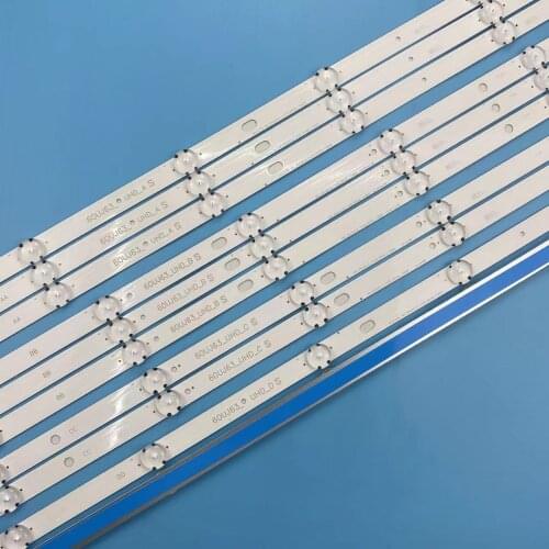 LED backlight strip 11 lamp for LG 60'' TV 60UJ6300 60UJ6050 60UJ634V Innotek 17Y 60inch _A 60UJ63_UHD A B C D EAV63673006
