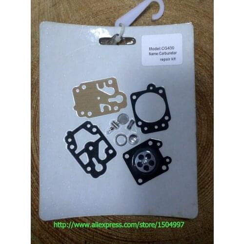 2sets carburetor repair set kit KIT TO FIT CG430 43a BG430 430 5200 STRIMMER TRIMMER BRUSH CUTTER PART PARTS