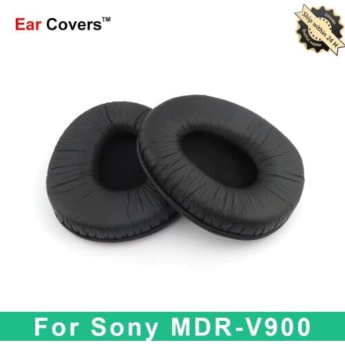 Ear Pads For Sony MDR V900 MDR-V900 Headphone Earpads Replacement Headset Ear Pad PU Leather Sponge Foam