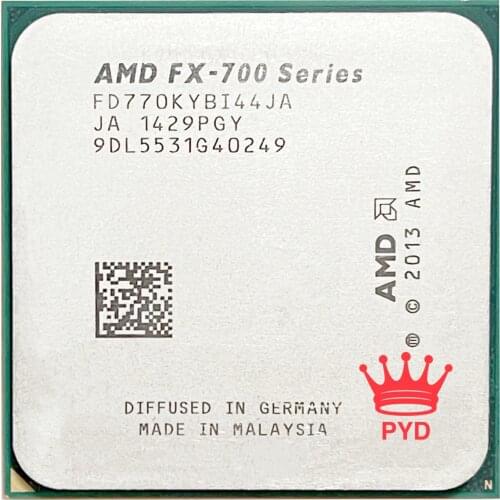 AMD FX-Series FX-770K FX 770K FX 770 K 3.5 GHz Quad-Core 65W CPU Processor FD770KYBI44JA Socket FM2
