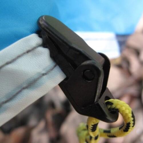 B36F 100 Pcs Tent Awning Canopy Clamp Tarp Canvas Clip Snap Gripper Caravan Jaw Grip Trap Tighten Tool