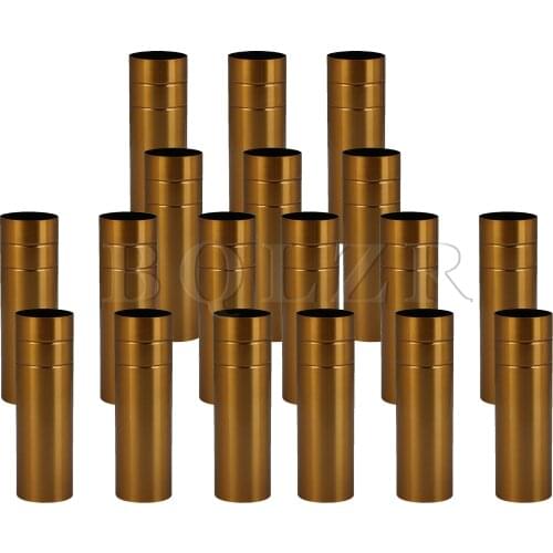 BQLZR 18 Pieces 8x2.5cm Chandelier Candle Cover Sleeve for E14 Lamp Holder