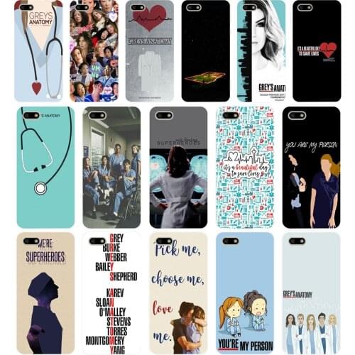19SD American TV Greys Anatomy Soft Silicone Tpu Cover Case for huawei Honor 7c 7x 7a pro 7x P20 Nova 2i 3i
