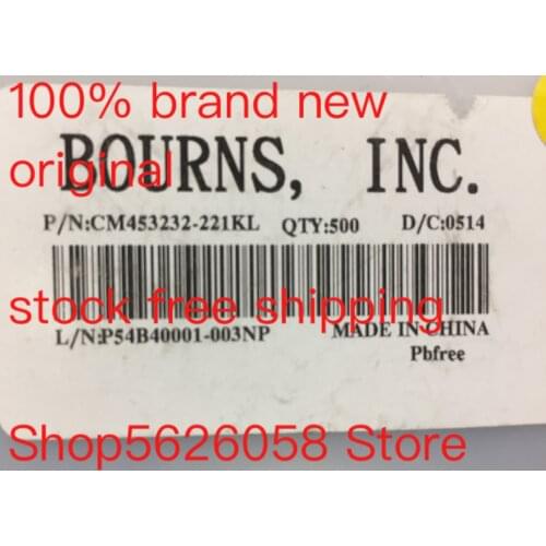 CM453232-221KL SMD 100% new original freeshipping STOCK 50PCS-3000PCS/LOT