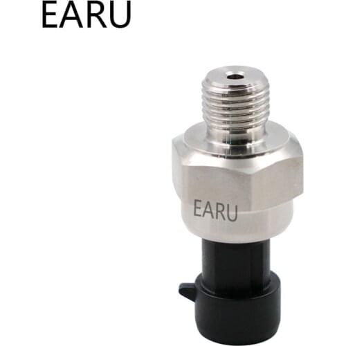 DC5V G1/4 Pressure Sensor Transmitter Pressure Transducer 1.2 MPa 174 PSI For Water Gas Air Oil Fuel Car Stainless Steel Switch