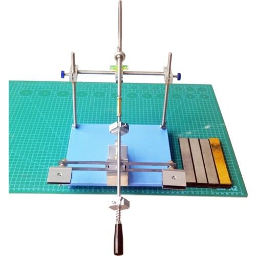 Longmen Long knife sharpener Rail travel function 360 Degree Rotation clip SY-010 with diamond whetstone
