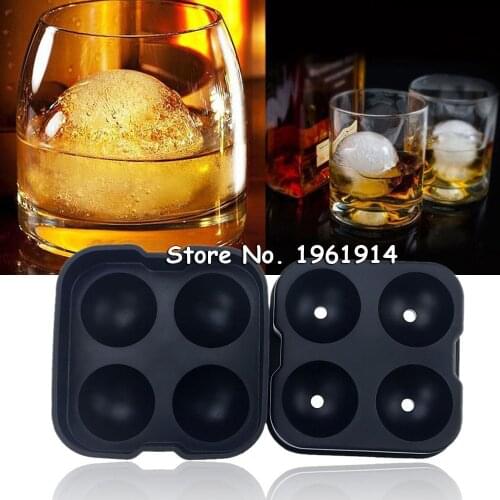 Hot New Arrival Bar Drink Whiskey Sphere Big Round Ball Ice Brick Cube Maker Tray Mold Mould
