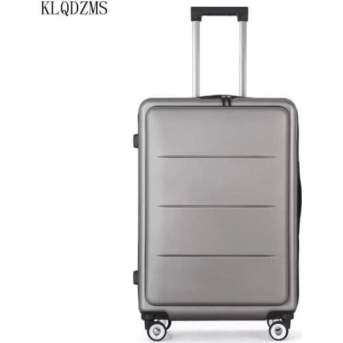 KLQDZMS 20S’’22’’24 Inch PC Popular Business Travel Trolley Luggage With Laptop Bag Cabin Rolling Luggage For Women And Men