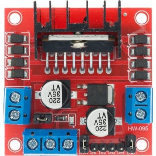 Special promotions 10pcs/lot L298N motor driver board module stepper motor smart car robot