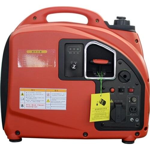 Small gasoline generator 2kw digital inverter gasoline generator 2 kW household miniature silent generator