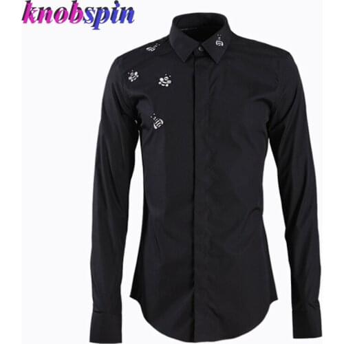 Big Size 3XL 4XL Business male Dress Shirt 2019 Brand new long sleeve Chemise homme Casual slim men Shirts high quality Camisas