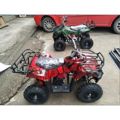 New Childrens Beach 4-stroke Small Four-wheel Pure Gasoline Motorcycle Off-road Disc Brake System Electric Go Karts