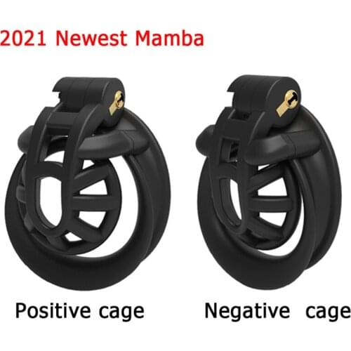 New Design Positive/Negative Male Chastity Device With Lock,Penis Rings,Mamba Cock Cage,Cobra Chastity Belt,Sex Toys For Men