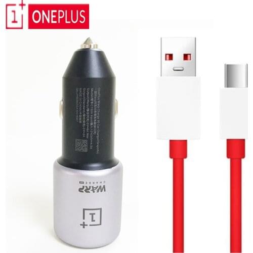 Original Oneplus Warp Charge 30 Car Charger 5V=6A Max For Oneplus 7T 7T Pro / Normal QC For Oneplus 7Pro 7,1M/1.5M/2M Warp Cable