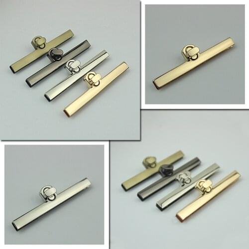 Twist Locks Bag Hardware Accessories Metal Clasp Turn Lock Bag Buckles Purse Hardware Craft magnetic clasp keychain accessories