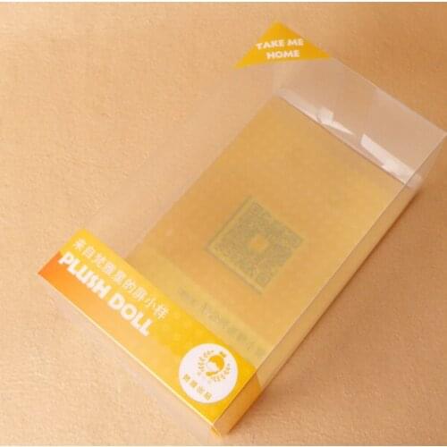 UV Resistant Printing transparent useful pvc folding boxes cheap wholesale custom printed pvc plastic packaging case ---PX20256