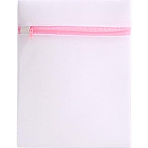 Zippered Mesh Laundry Wash Bags Foldable Underwear Washing Machine Clothes Protection Laundry Bag Clothes Organizer