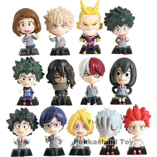 My Hero Academia Statue Izuku Midoriya Katsuki Bakugo All Might Asui Tsuyu OCHACO URARAKA Eijiro Shoto Figure Toys