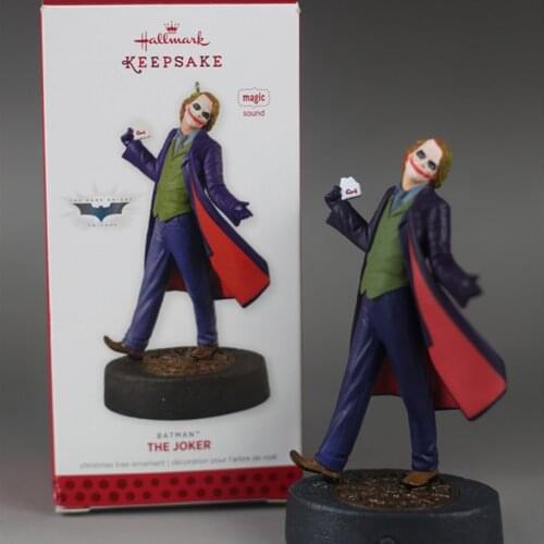 1PCS 11cm Out of print collection Hmk boxed bat the Joker clown hand Ornament Christmas Tree Pendant