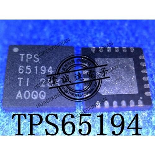 1Pieces New Original TPS65194RGER TPS65194 65194 QFN24 In Stock Real Picture
