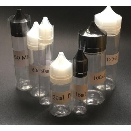 10000pcs New PVC Heat Shrink Wrap Film for 15ml 30ml 50ml 60ml 100ml 120ml Bottle Clear Shrink Film Shrink Seal