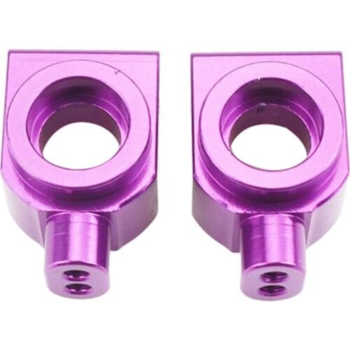 2-Pack Metal Rear Hub Carriers Upgrade for WLTOYS 104001 1/10 RC Car Replace Parts Accessories