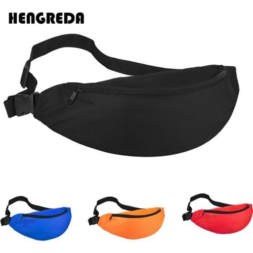 2019 Fanny Pack Women Waist Bag Summer Hip Bum Belt Bag Pocket Hengreda Travel Fashion Men Zipper Pouch