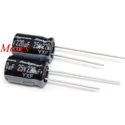 25v 220uf +/- 20% Capacitance 100% Japan Original New YXF Audio Electrolytic Capacitor Radial 8x11.5mm 200pcs