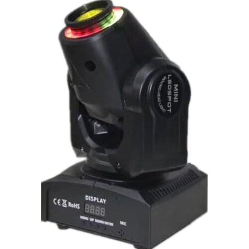 4pcs 30W LED Spot Moving Head Light Plus RGB LED Strip, With Gobos Plate&Color Plate Spot Light For Party Disco DJ Dance Floor