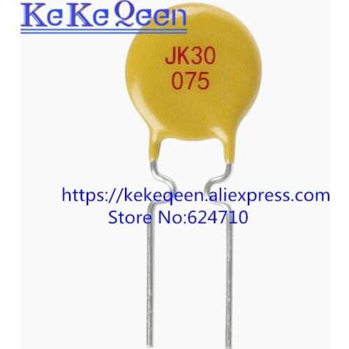 50PCS/LOT Self recovery fuse JK30-075 30V 0.75A 750MA PPTC PPTC Original Authentic