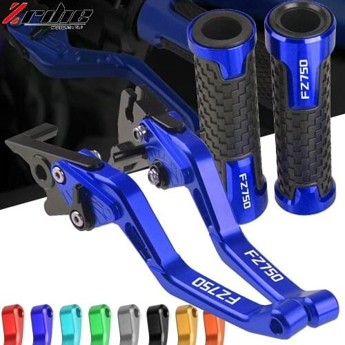 For YAMAHA FZ750 FZ 750 1985 1986 1987-1988 Motorcycle CNC aluminum Clutch Brake Lever Adjustable Foldable Levers Handle Grips