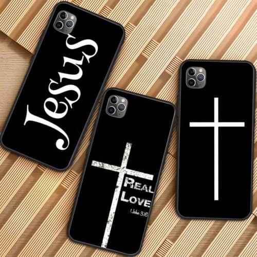 Faith Christian Religious Jesus Phone Case for iPhone 11 12 mini pro XS MAX 8 7 6 6S Plus X 5S SE 2020 XR