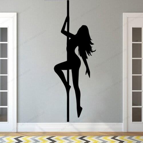 Long Hair Girls Portrait wall sticker Wallpapers Wall Decals Sexy Woman art wall mural HJ67