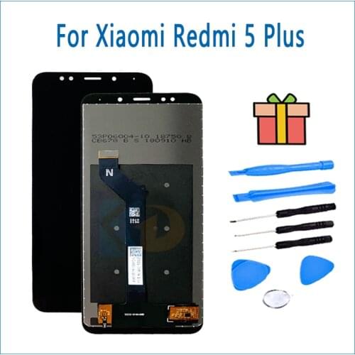 For Xiaomi Redmi 5 Plus LCD Display Touch Screen For Redmi 5 Plus LCD Digitizer Frame Replacement Repair