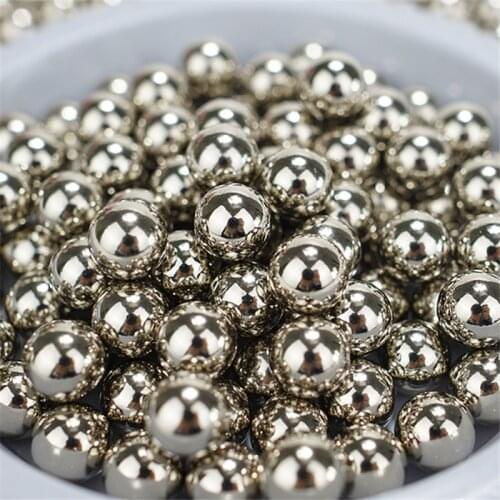 100pcs 4.5mm 8mm Steel Balls Pocket Shot Outdoor Hunting Slingshot Pinball Stainless Ammo Steel Balls Shooting Accessories