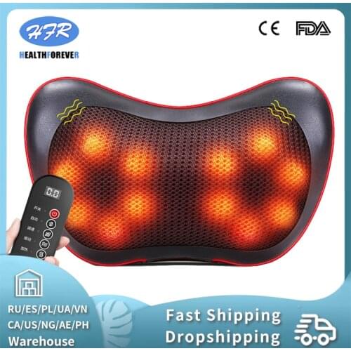 HFR-9707 Vibrating Multi-function Home&Car Massage Pillow