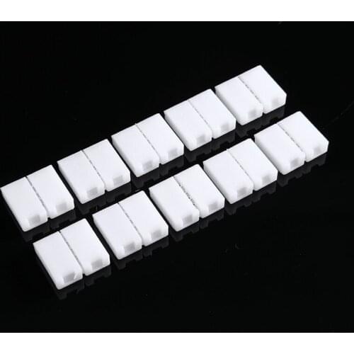 New High Quality 10x10mm 4-pin Solderless Gapless Connector For SMD 5050 RGB LED Strip Light Wire Terminals