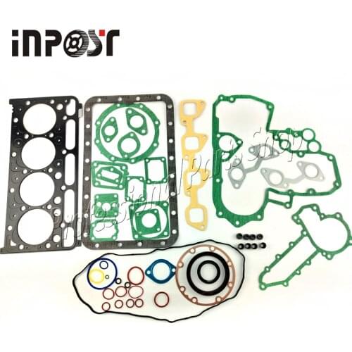 Engine Full Gasket Set with cylinder head gasket Fit Kubota V2203 V2203B V2203T 07916-29505 19077-03310 07916-29515