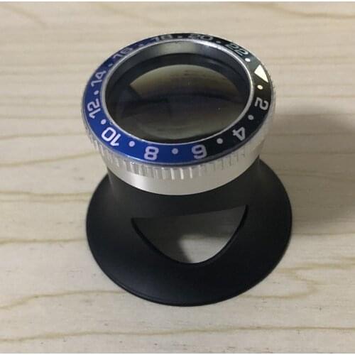 Repair tool 2611 opening anti-fog magnifier 10 times domestic quality with water circle circle aluminum magnifier