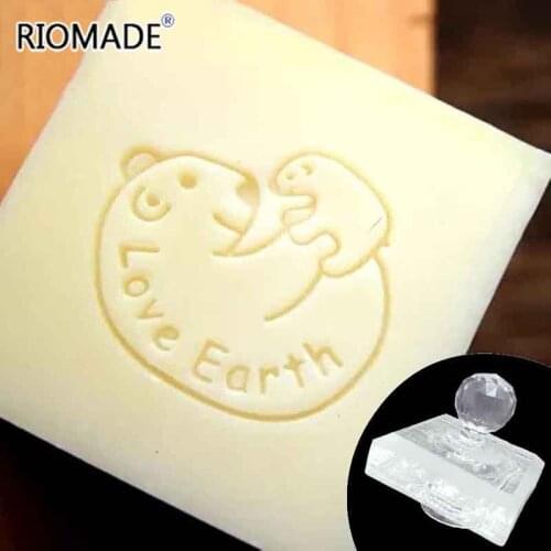 Super cute two polar bears with handmade soap mold love earth to clear Diy plexiglass soap making tools acrylic chapter custom