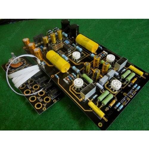 CAT SL-1 Hi-End Convergent Audio Technology SL1 Tube Preamplifier Preamp DIY Kit Selectable Caps