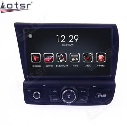 128G Carplay Android 10 Player For Audi R8 V8 V10 2007 2008 2009 2010 2011 2012 2013 2014 GPS Navi Stereo Radio Video Head Unit