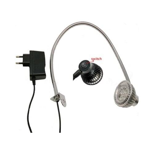 12V/24V/110V/220V WITH PLUG 5W LED READING LAMPS FOR BED